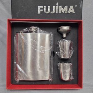 Fujima Flask 8oz Stainless Steel Set